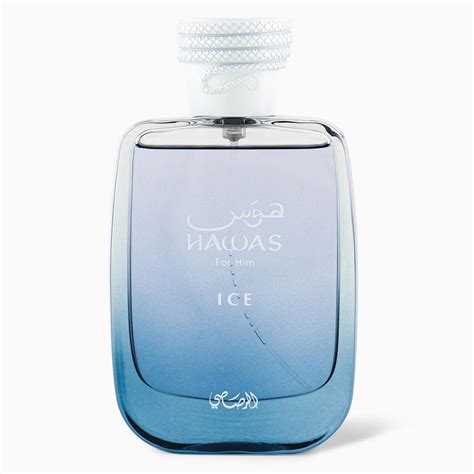 Frasco de perfume Rasasi Hawas Ice